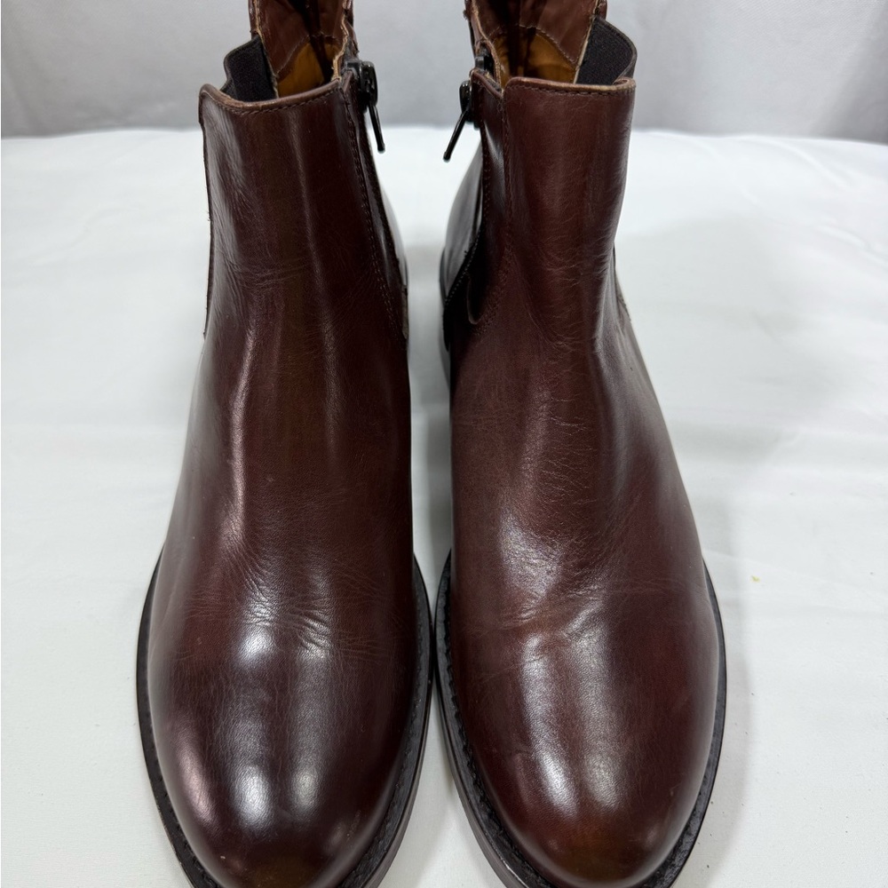 Sesto Meucci Made in Italy leather men’s ankle Boots Size 8 1/2